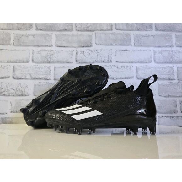 Adidas Adizero Scorch Football Cleat GW5071 - Black/White Mens Size 8 main image 4